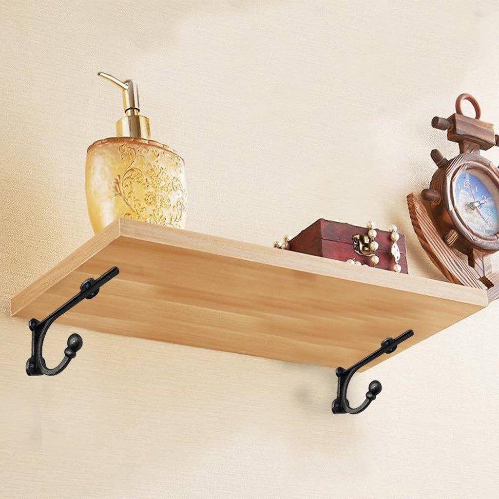 Tranby Hook Bracket, 4 Inch Matte Black