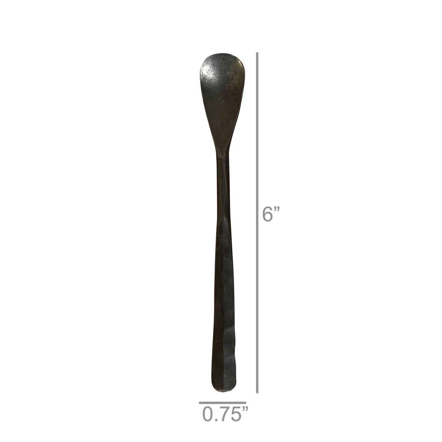Duval Spoon, Rustic Iron - Black