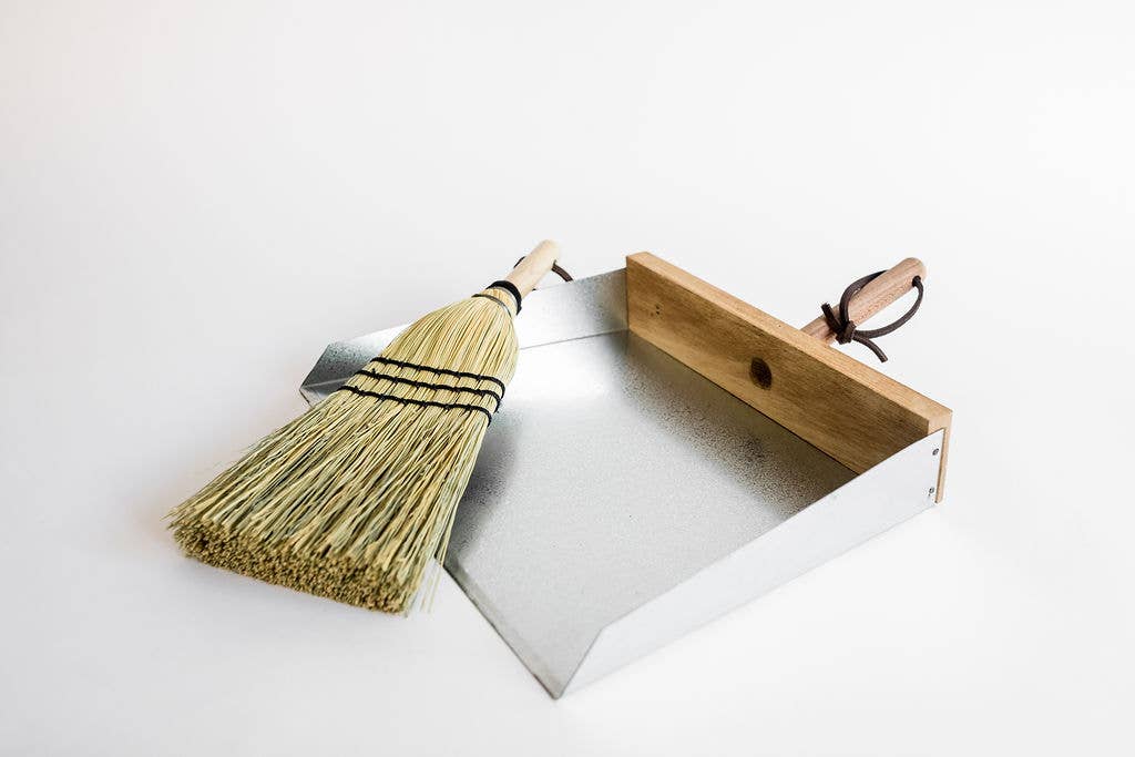 Handcrafted Straw Hand Broom