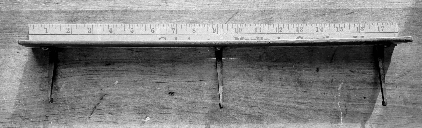 Straight Hook Wall Mount Bar Rack