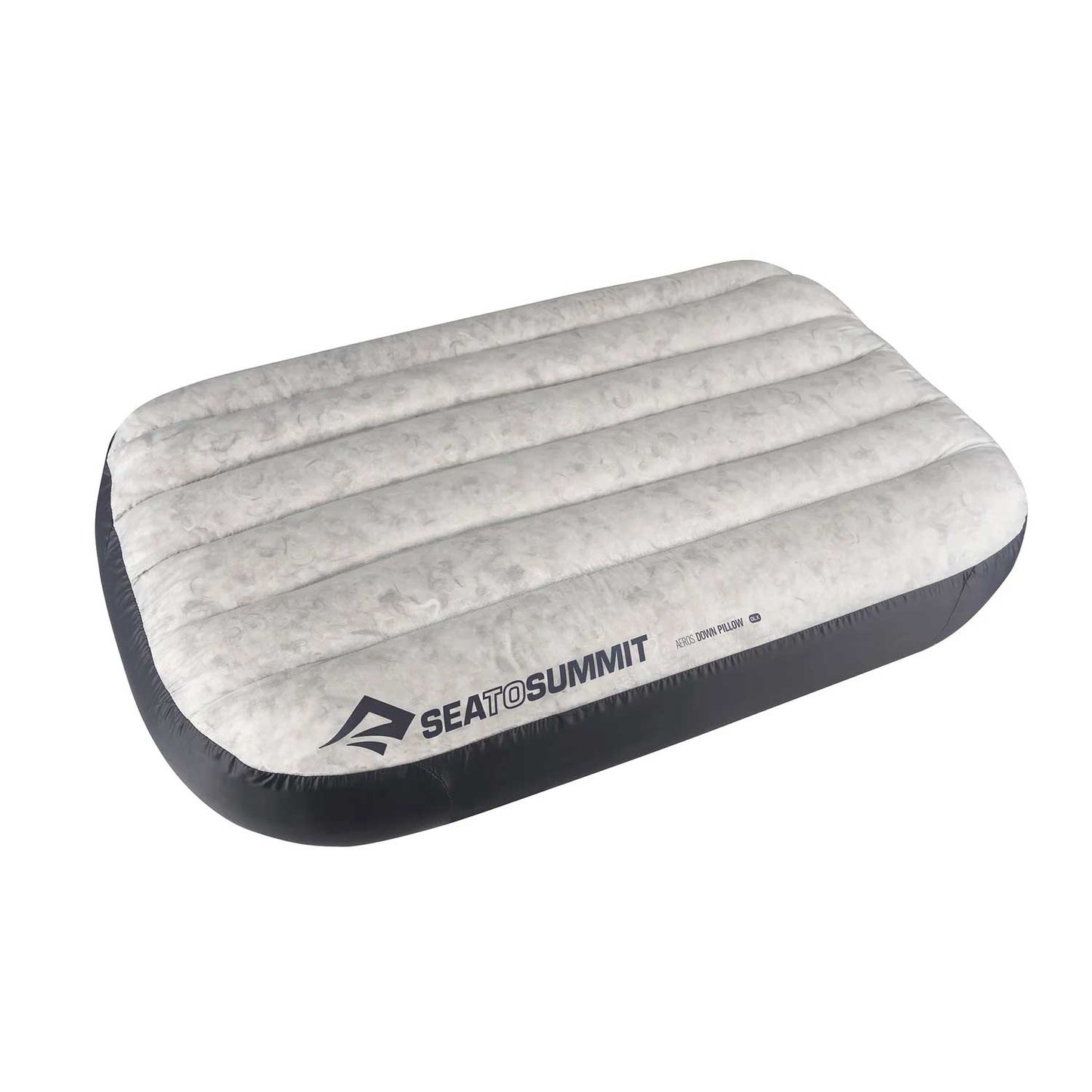 Aeros Down Filled Camp Pillow Regular Grey
