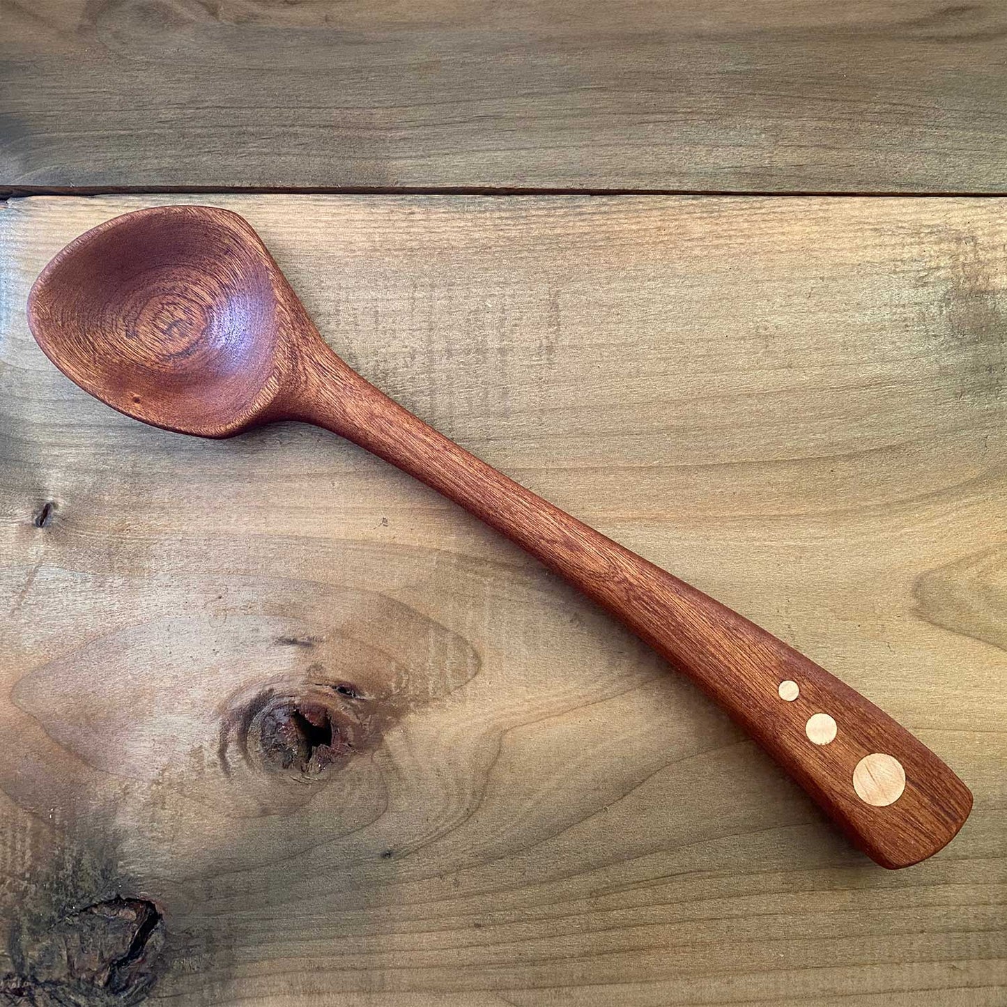 Cline Original Handmade Wood Sculpted Spoon - Large