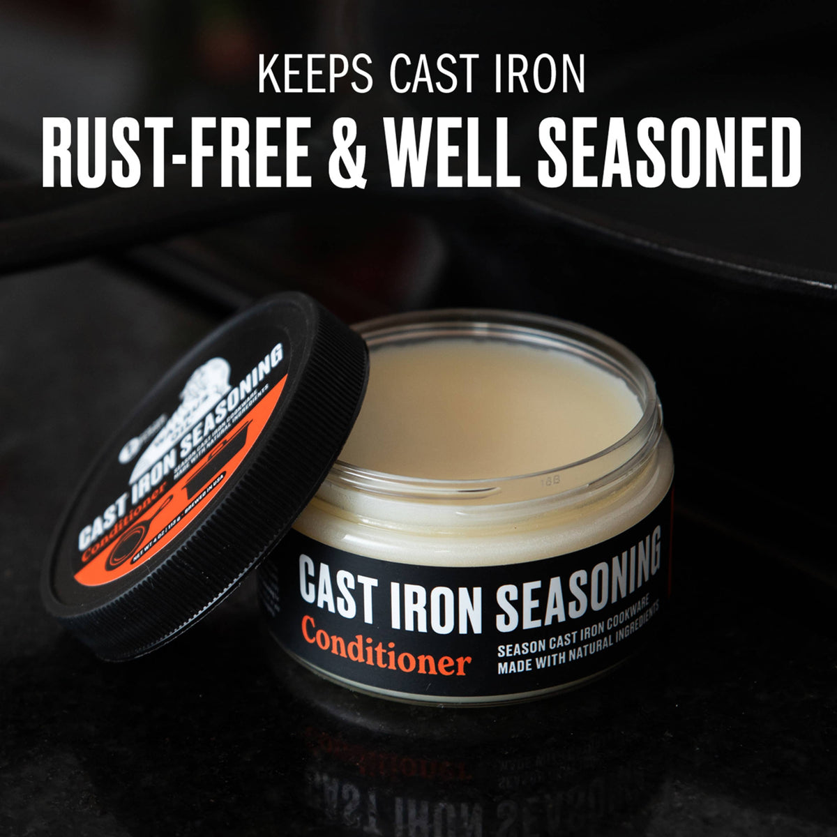 Walrus Oil Food Safe Cast Iron Seasoning