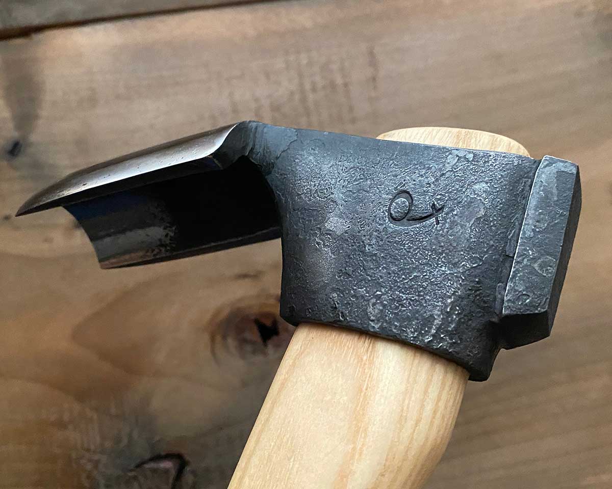 Small Hand Forged Finnish Adze