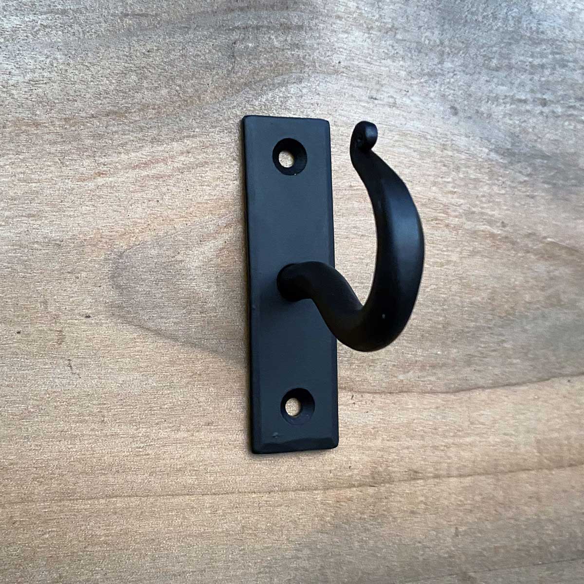 Forged Iron / Steel Cup Hook With Black Finish