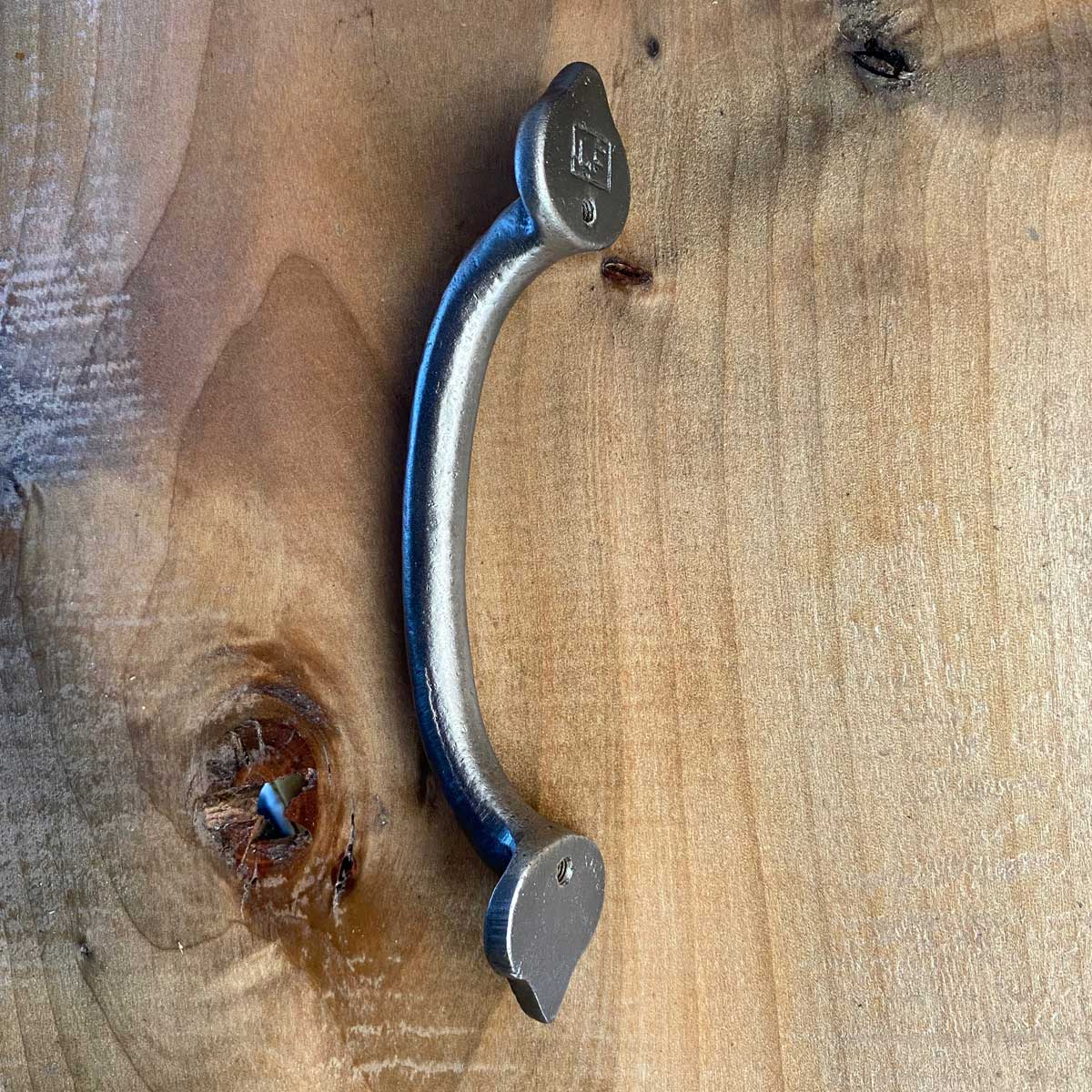 6 Inch Pull Handle Vintage Silver / Pewter Finish