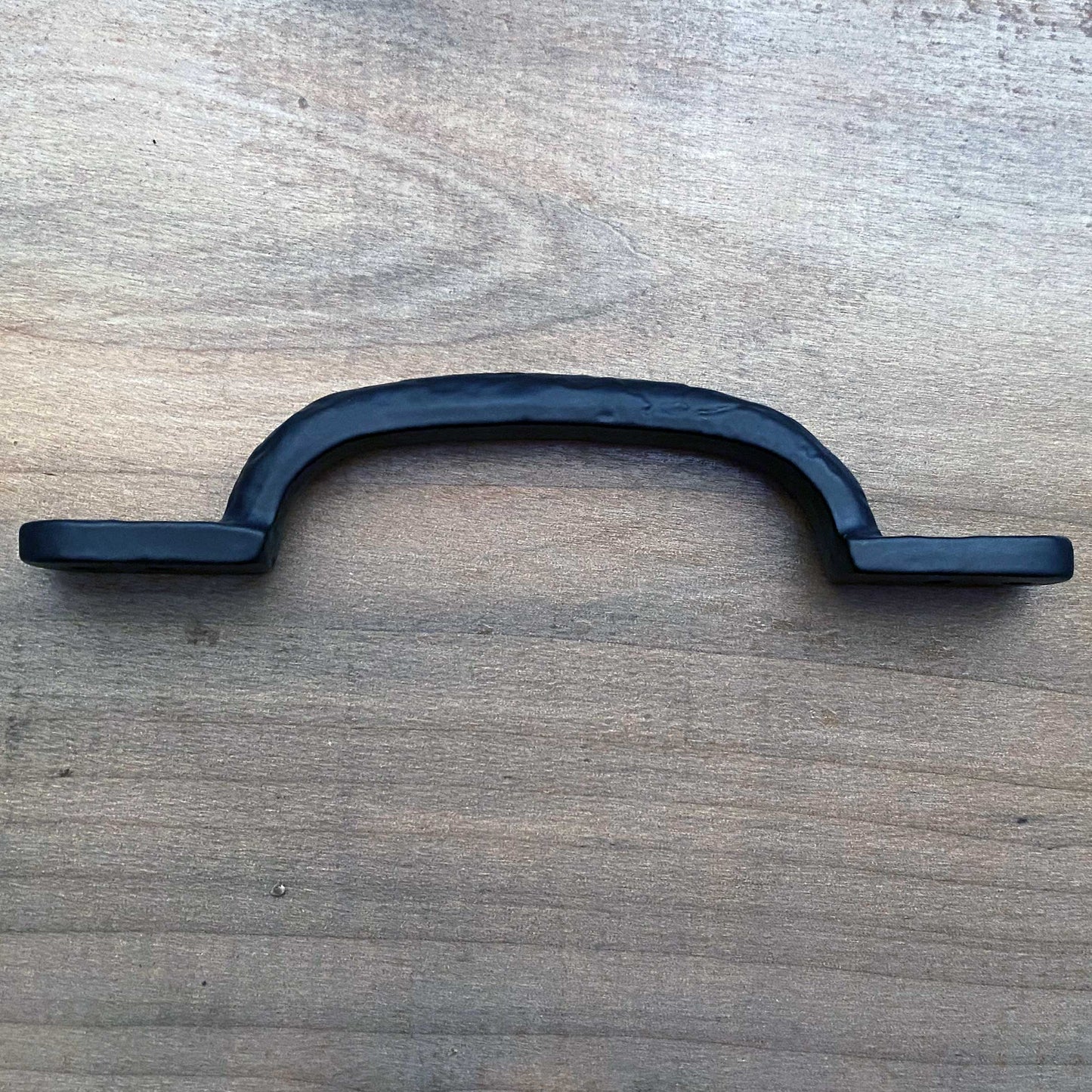 Pull Handle 6-1/4 Inch Iron with Black Finish