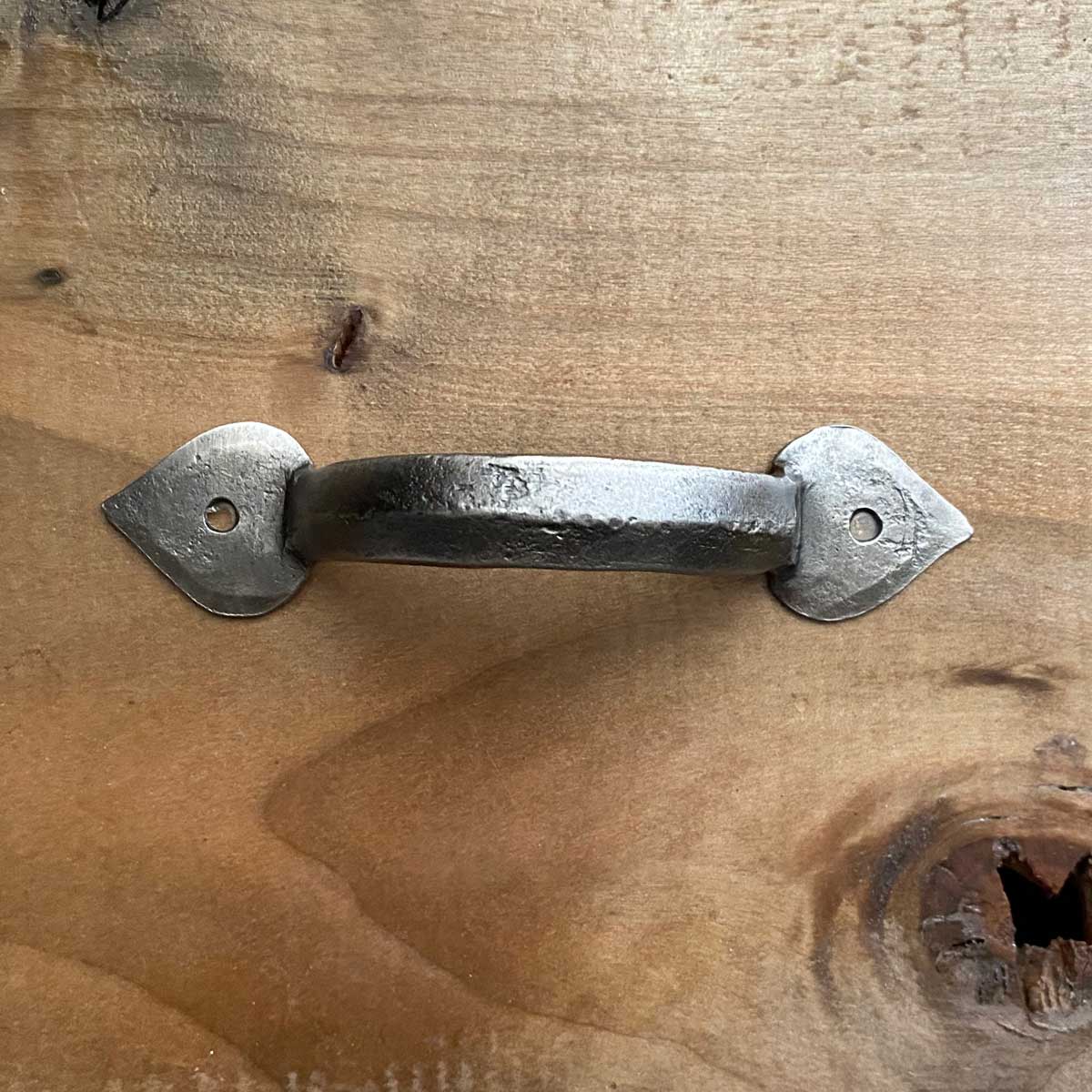 Four Inch Pull Handle Silver / Pewter Finish