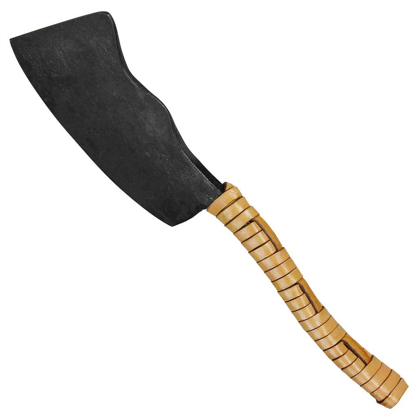 Caspian Iron Knife with Leather Handle by HomArt