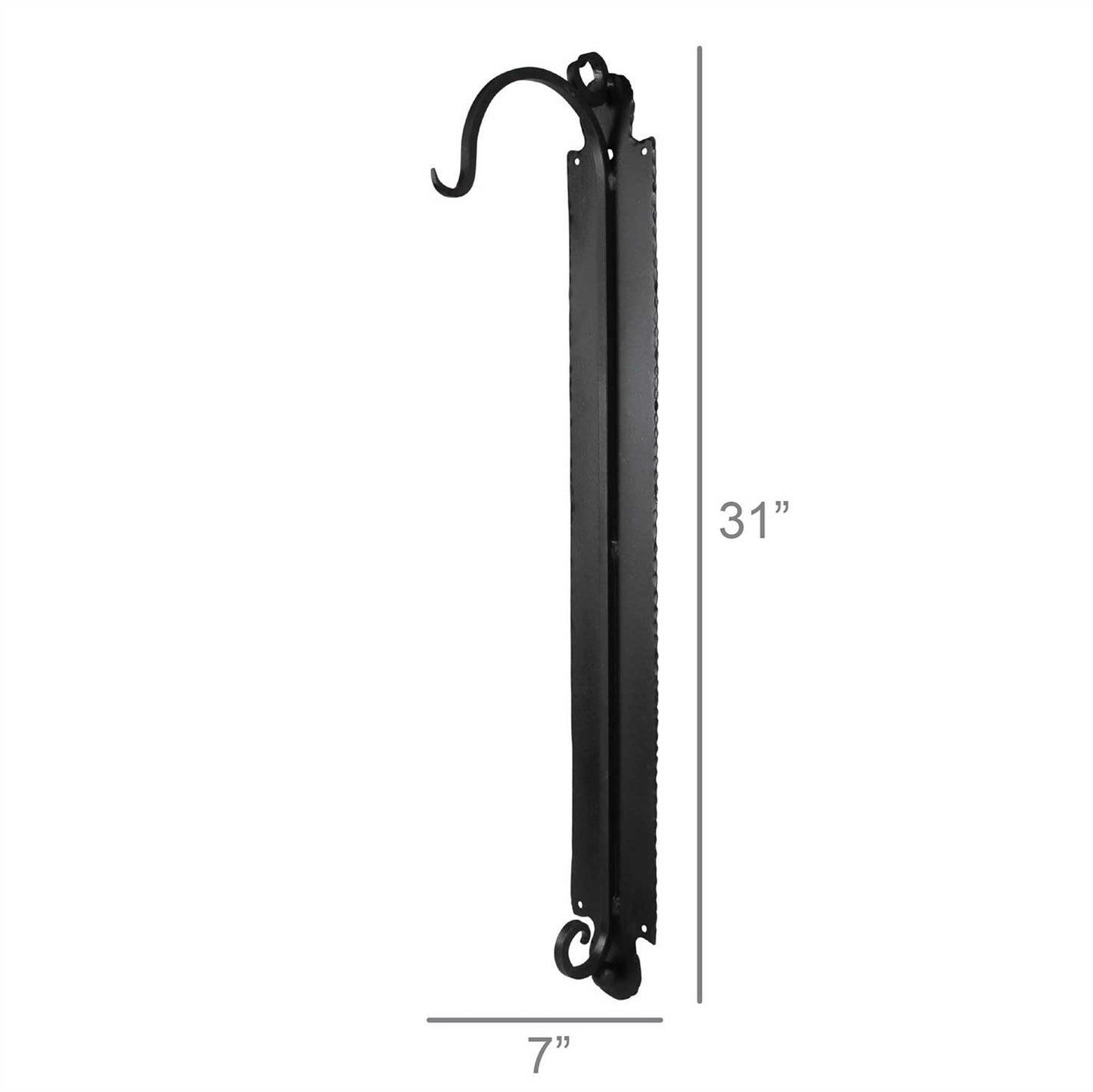 San Juan Wall Hook - Black Lantern Wall Hook