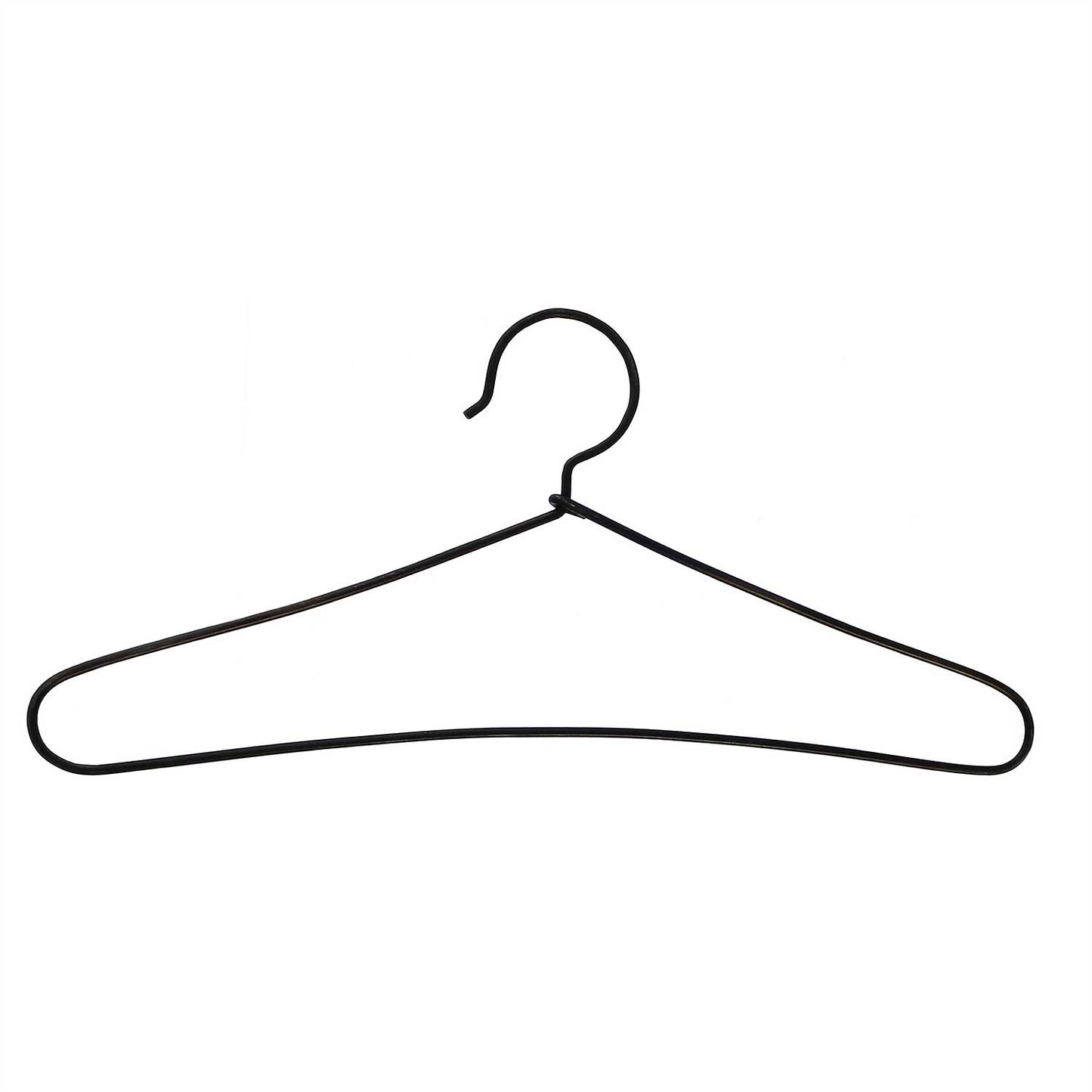 Rustic Iron Clothes Hanger Black