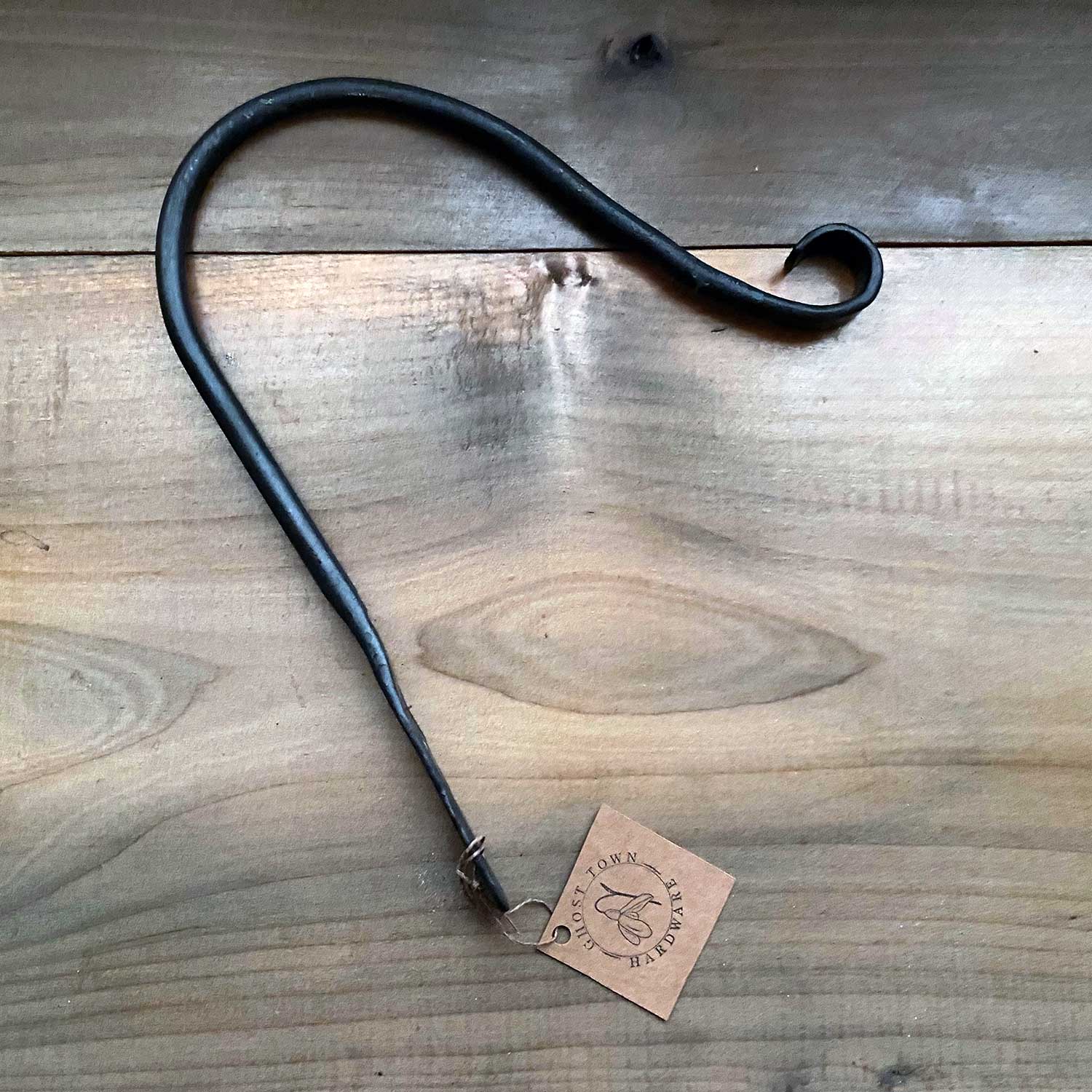 forged plant hanger Medium Hand Forged Plant Hanger Lantern Hook – Lostwestern