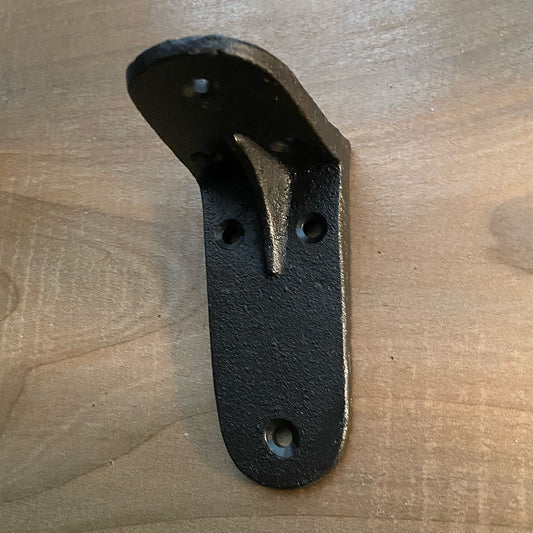 Borris Bracket, Small Black Iron Bracket 3.5 Inch