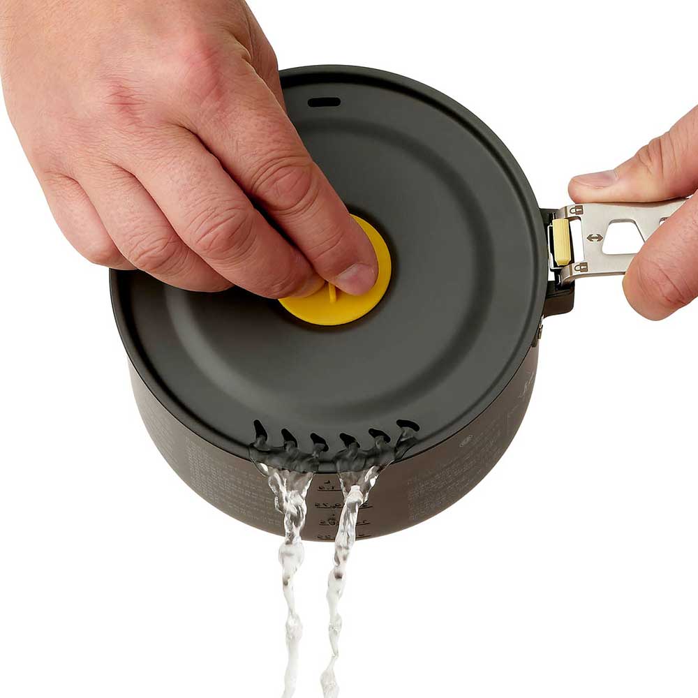 Frontier Super Light One Pot Cook Set - 1.3 Liter Pot, Cup, Bowl