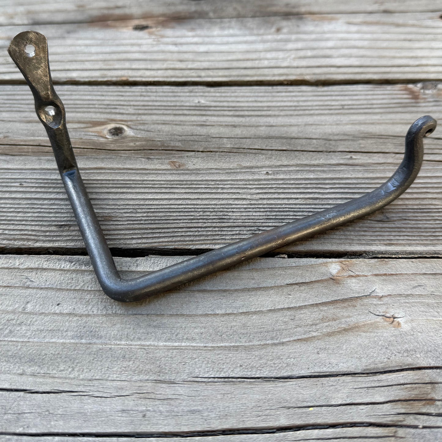 Forged Iron Bathroom Tissue Holder