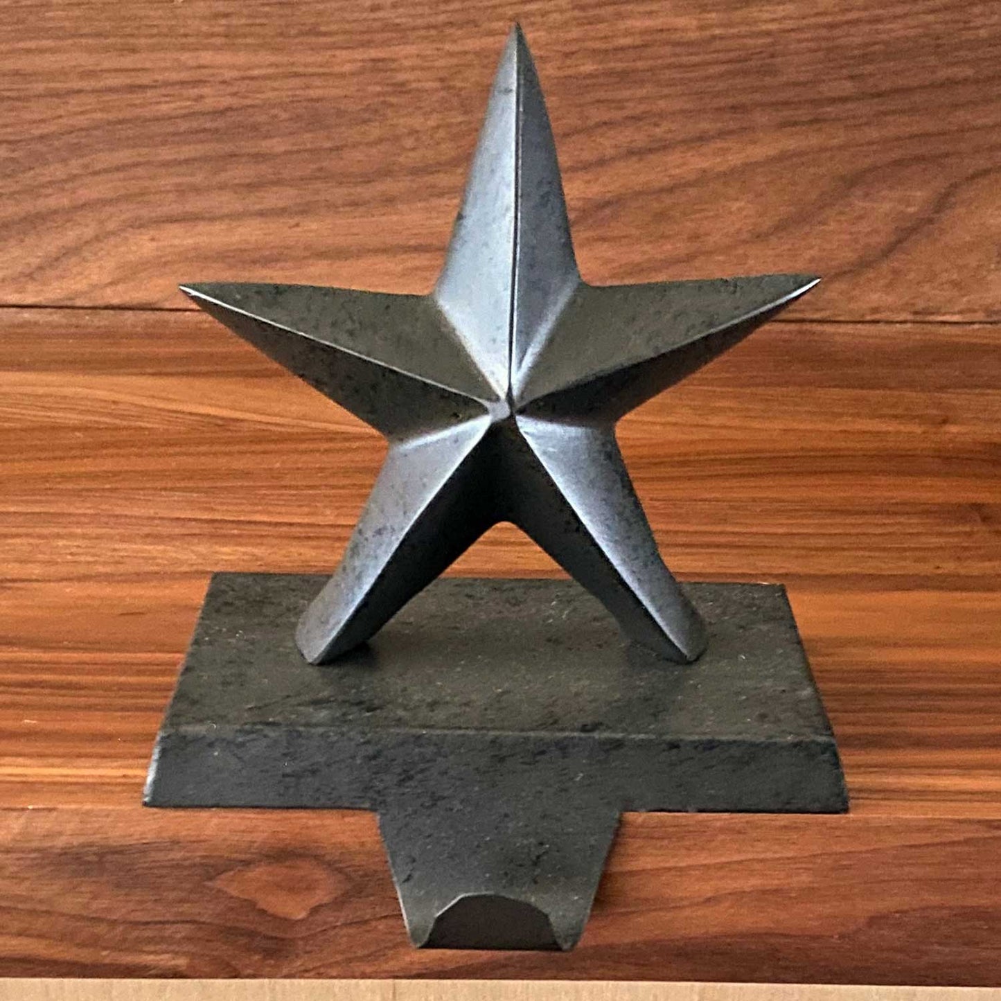 Star Stocking Hanger - Iron Mantel Hook