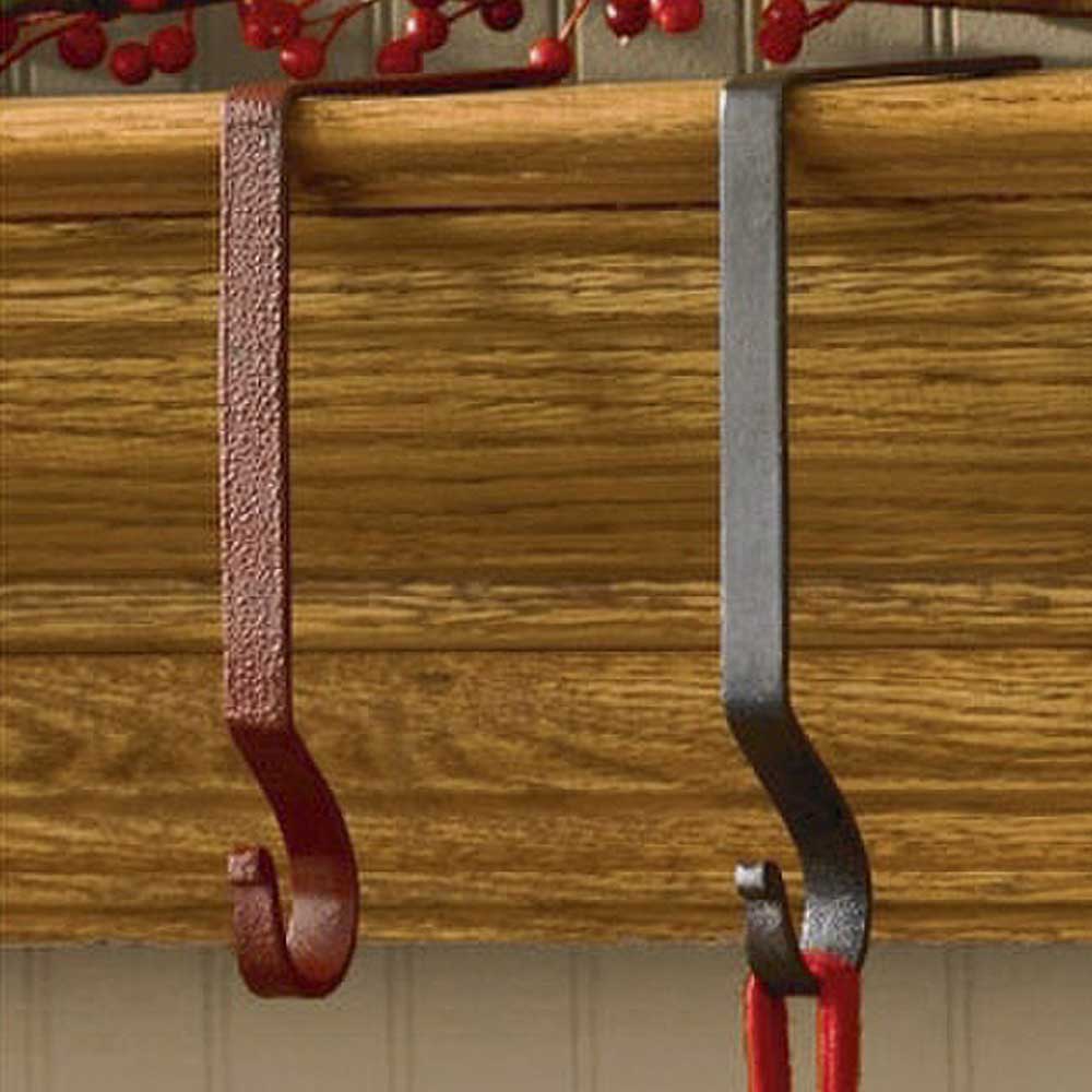 Stocking Hanger - Red Finish