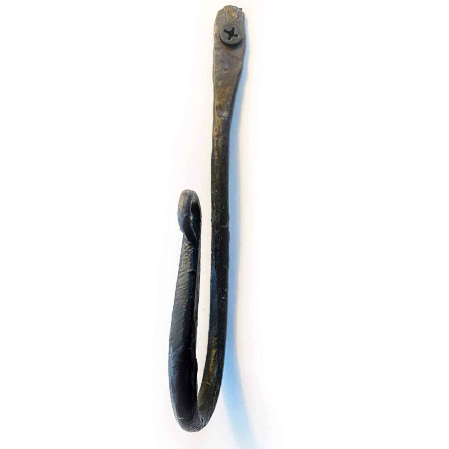 Hand Forged Metal Wall Hook - Ghost Town Hardware - 5 Inch