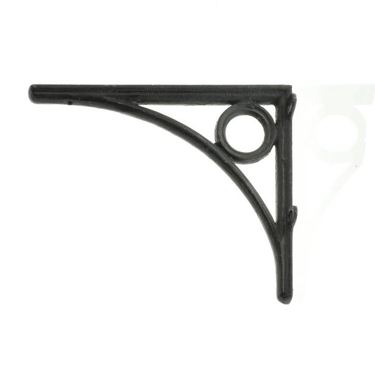 D'Orsay Iron Bracket - Black Shelf Support