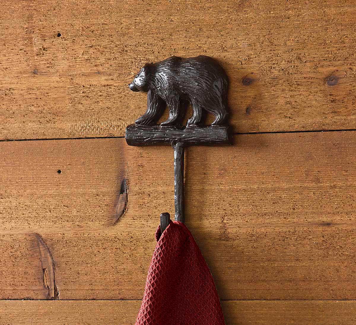 Park Designs Cast Bear Single Wall Hook