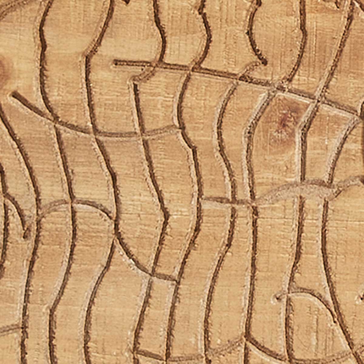 Black Bear Wood Slice Wall Clock