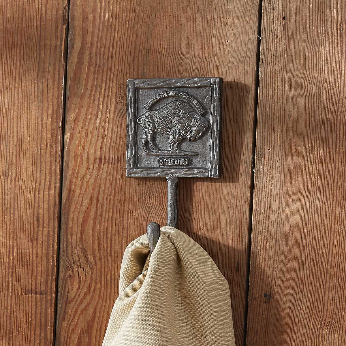 Buffalo Head Nickel Single Hook