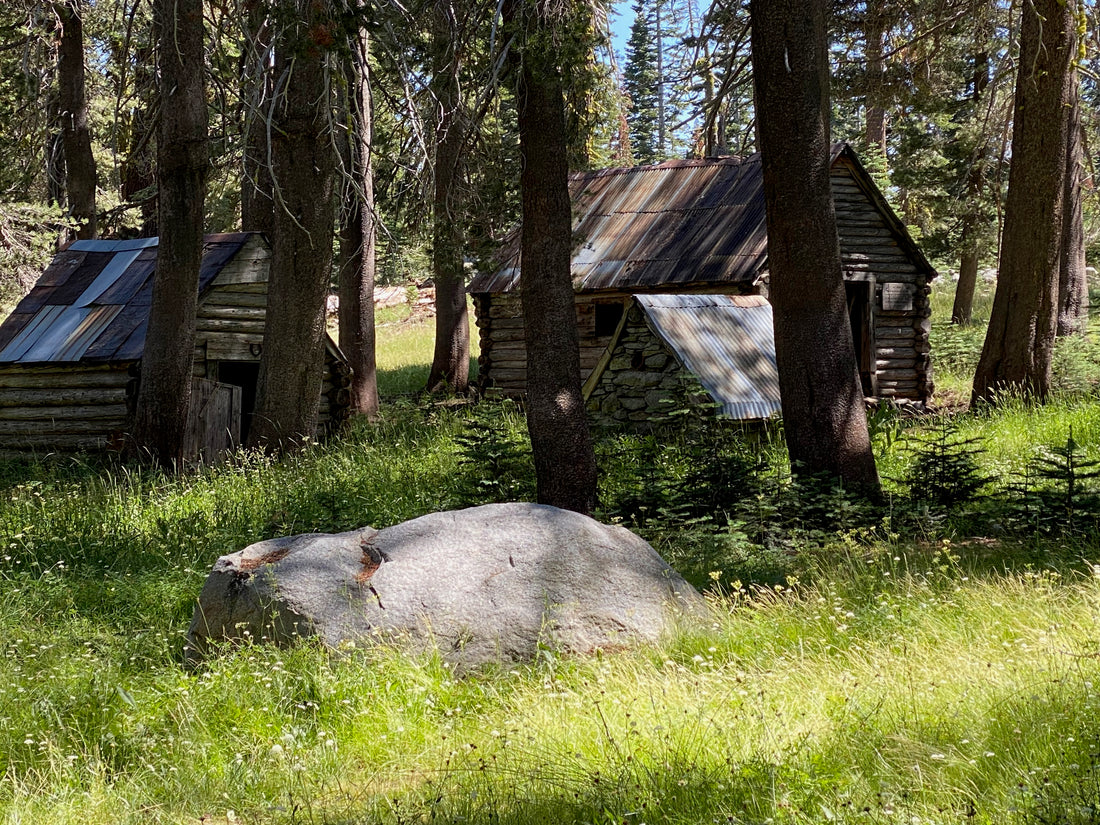 Basque Cabins - Early 1900s Sheepherder Camp, Granite Chief Wilderness