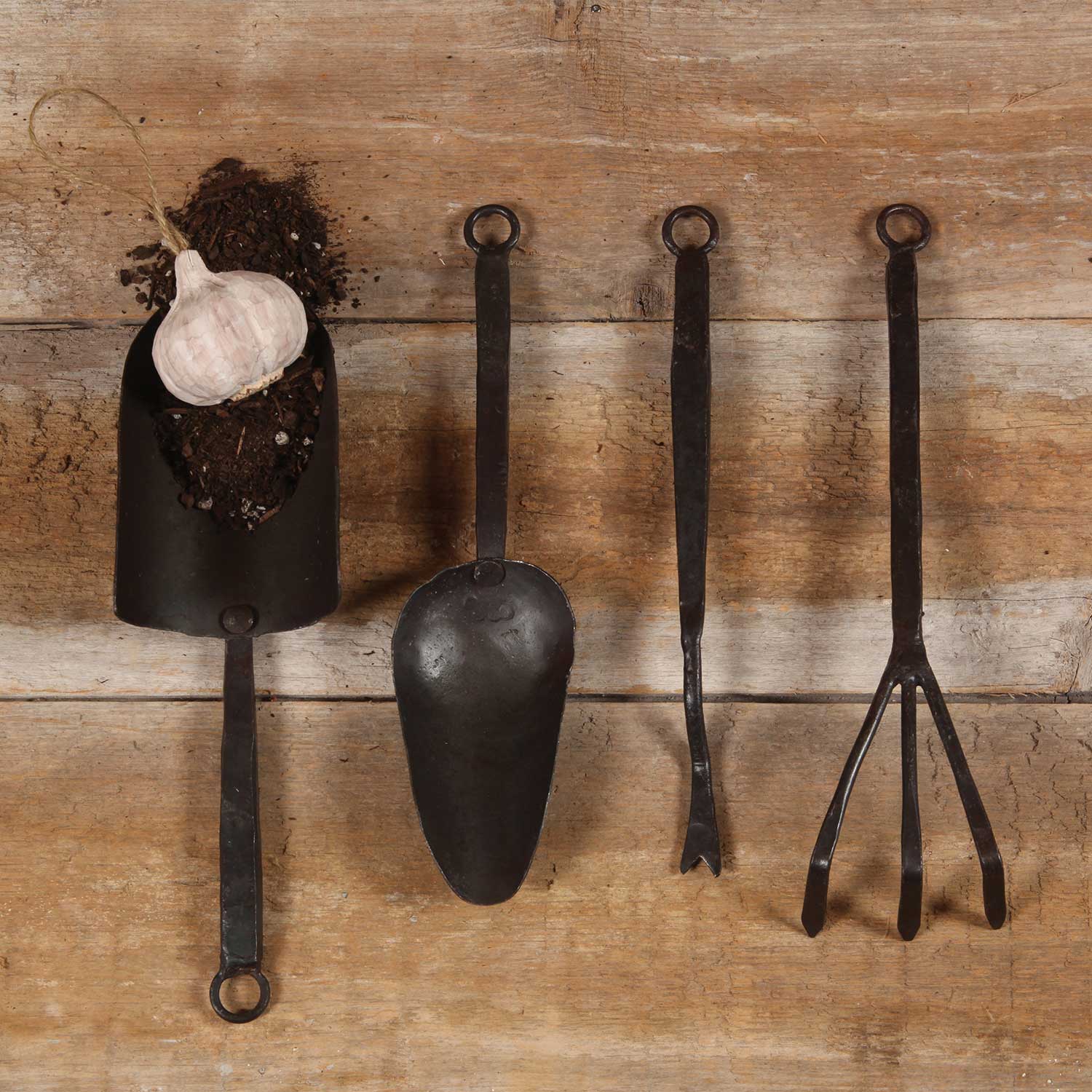 Rustic Tool Set Rustic Forged Iron Garden Tools – Lostwestern