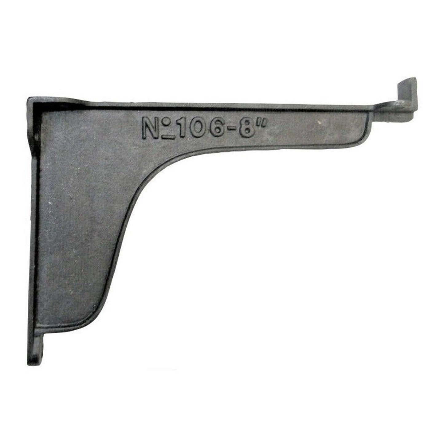 Rail Bracket Railway No. 106-8 - 8 x 5 Inches - Antique Metal Style