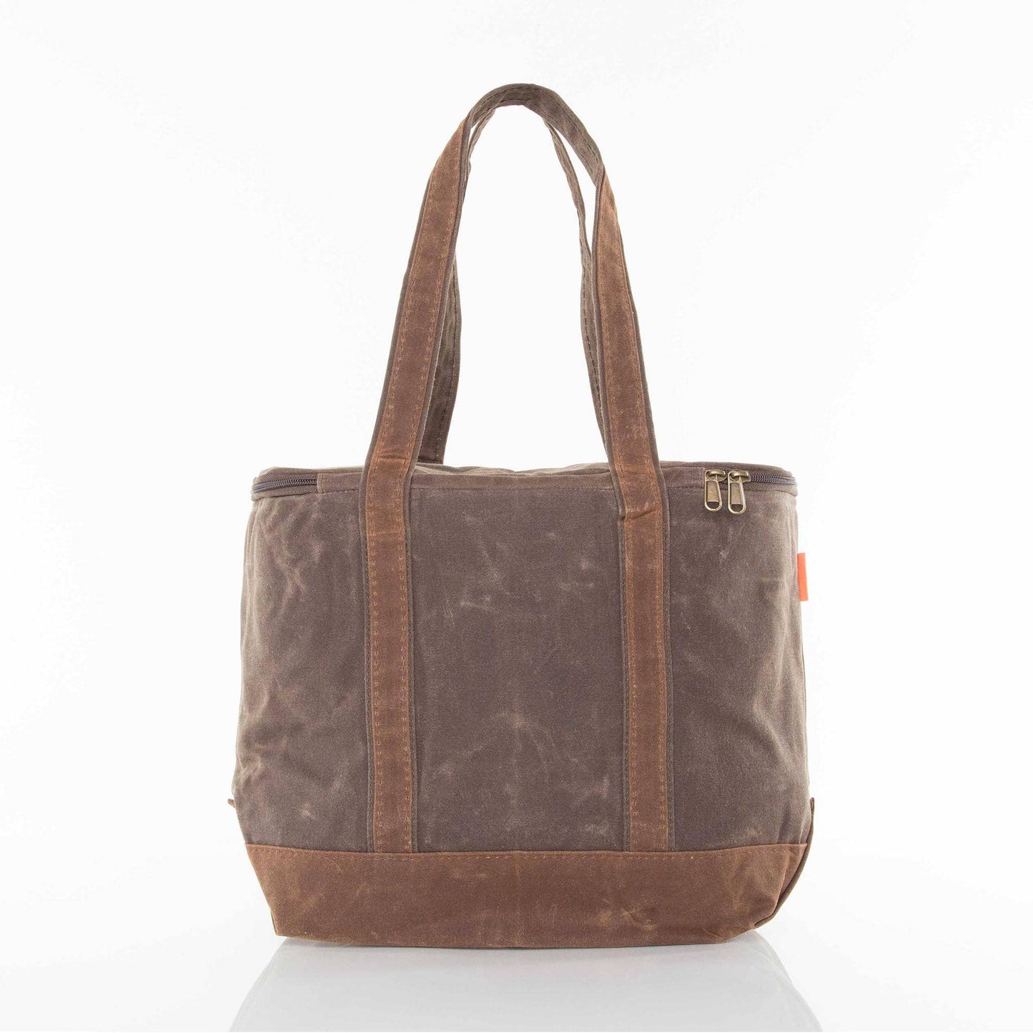 Waxed Large Lunch Cooler - Khaki