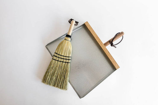 Handcrafted Straw Hand Broom