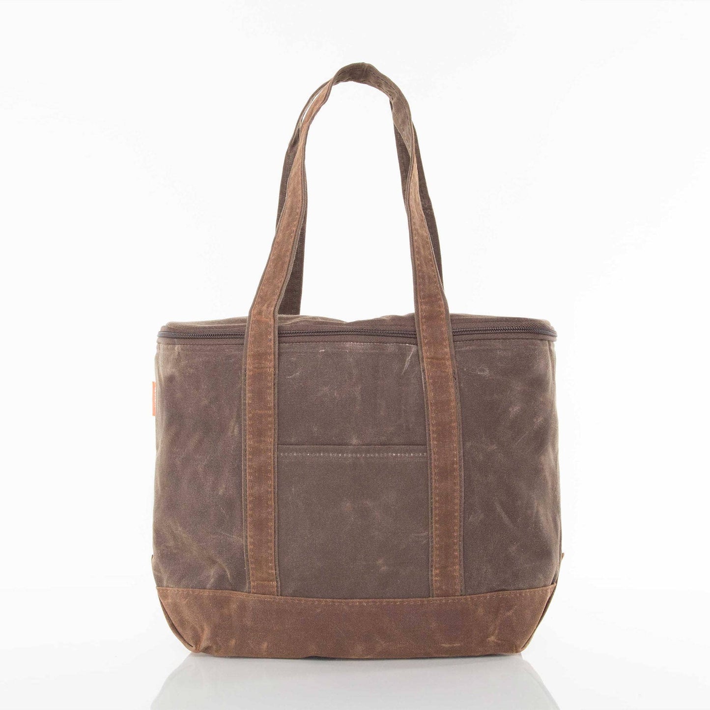 Waxed Large Lunch Cooler - Khaki