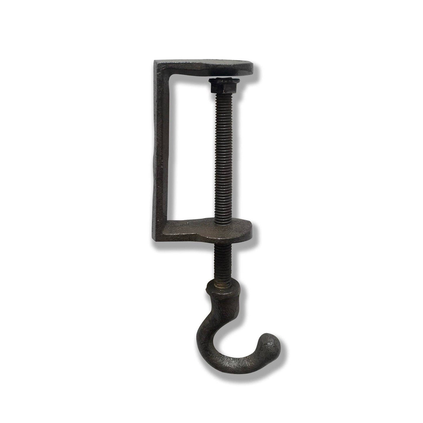 Rustic Clamp Style Hook Cast Iron