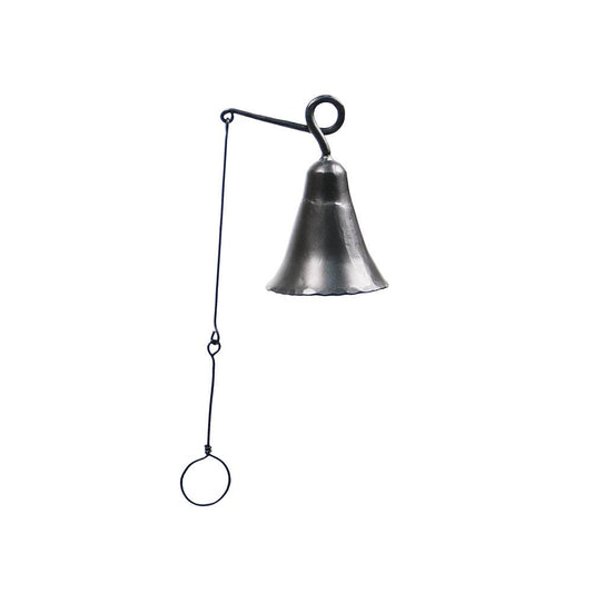 Small Knocker Bell With Forged Iron Design