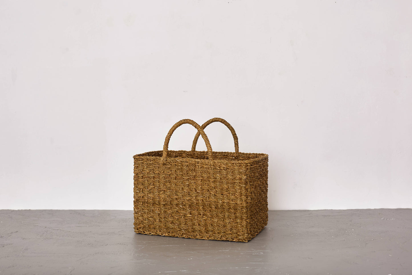 Rectangle  Gathering Basket, harvest, Chatai Weave, 3 sizes