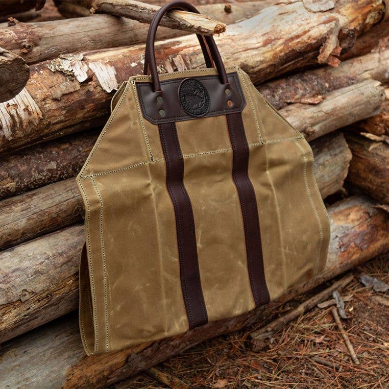 Duluth Pack Canvas / Leather Log Carrier