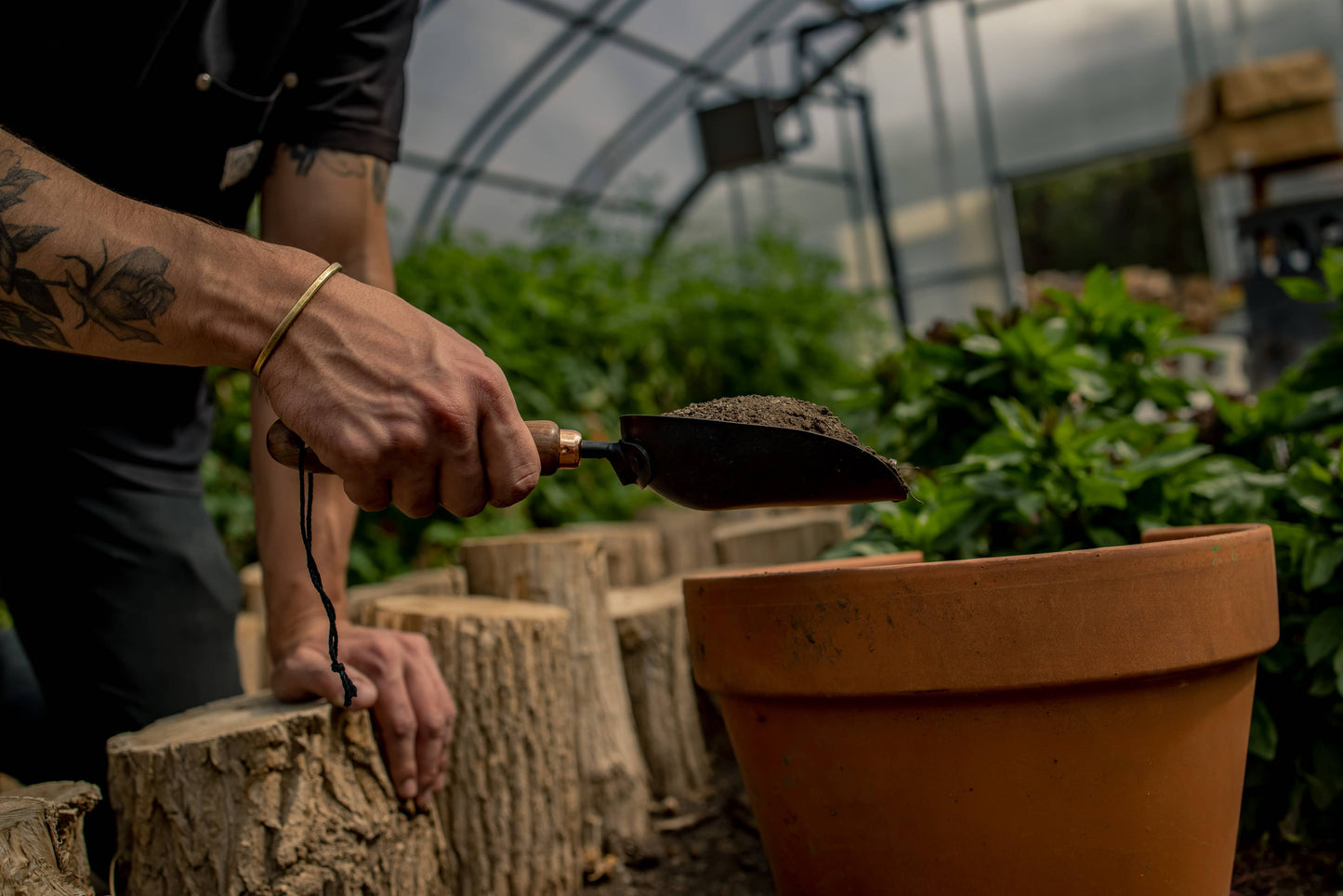 Barebones Garden Scoop