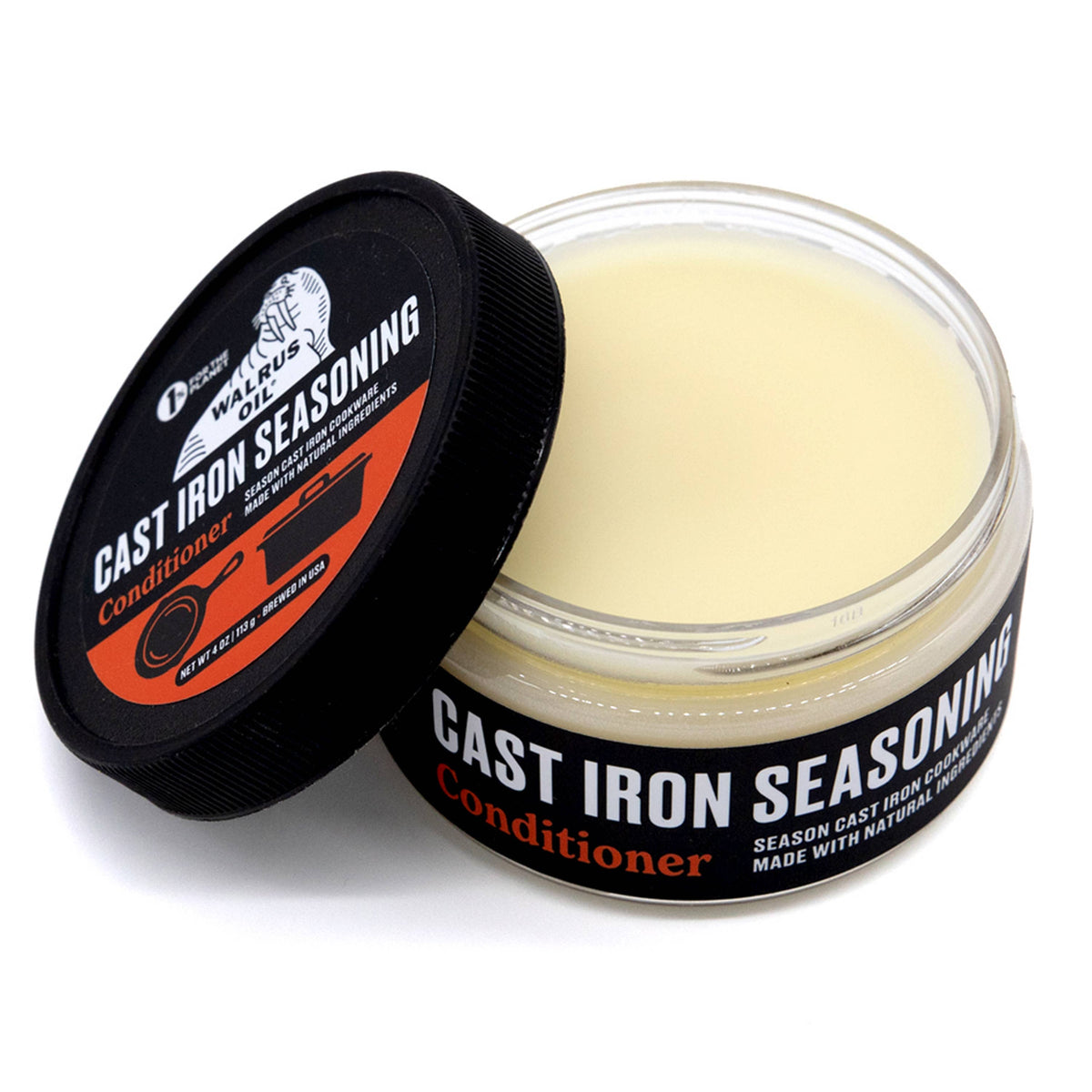 Walrus Oil Food Safe Cast Iron Seasoning