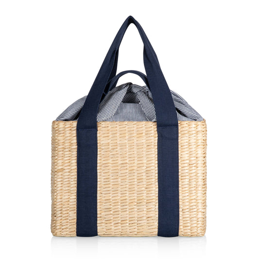 Parisian Picnic Basket - Seagrass With Classy Liner
