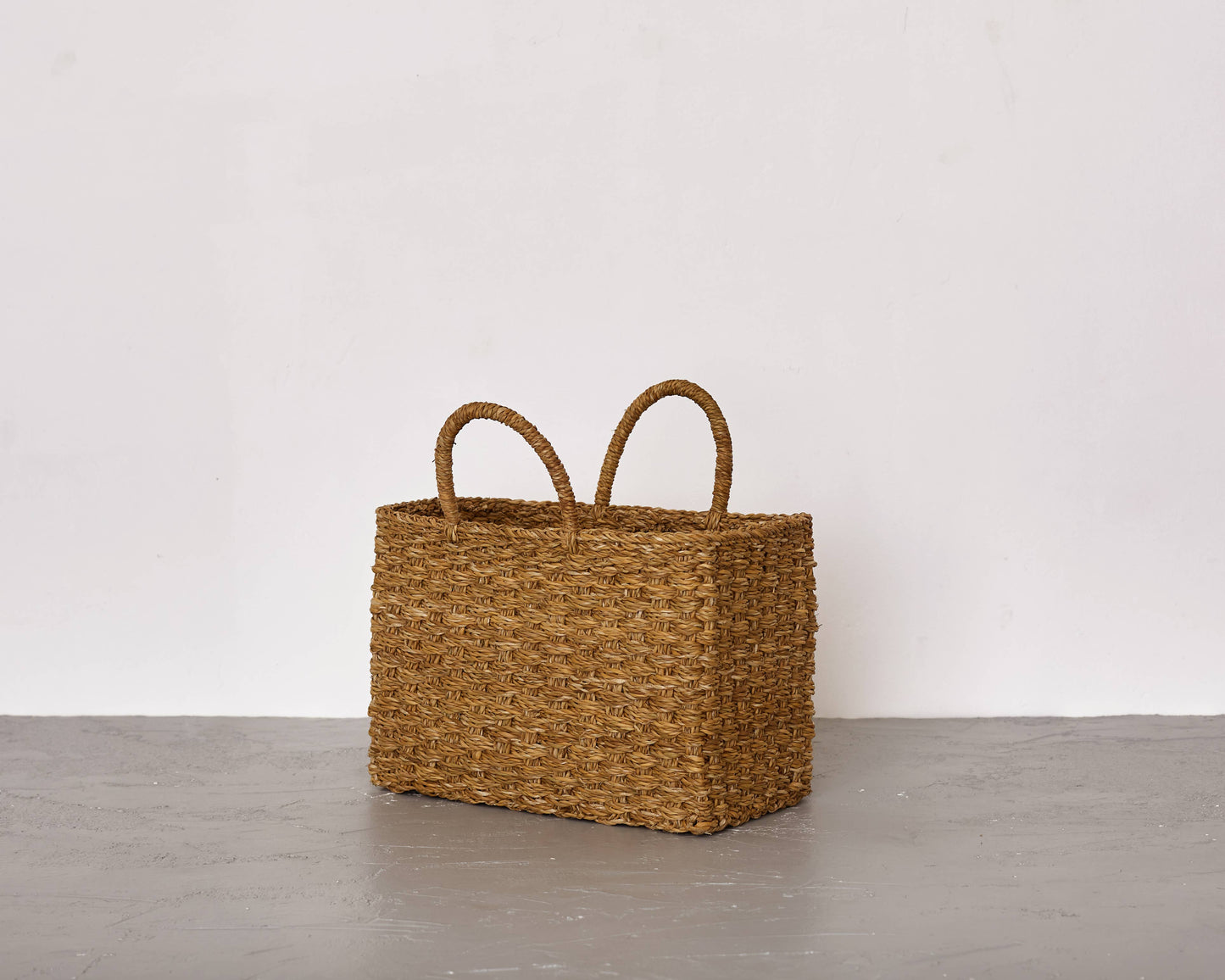 Rectangle  Gathering Basket, harvest, Chatai Weave, 3 sizes