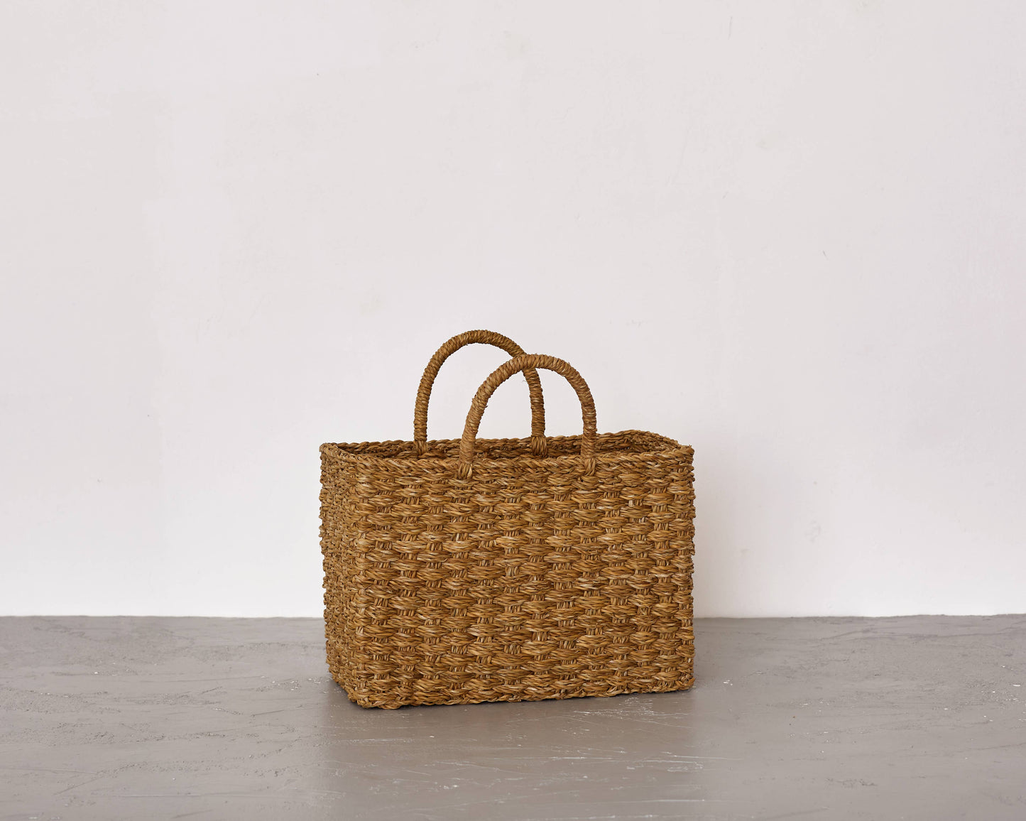 Rectangle  Gathering Basket, harvest, Chatai Weave, 3 sizes