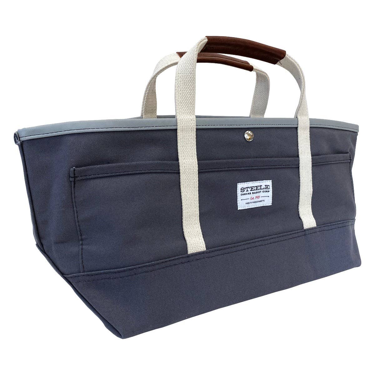 Garden Tote III - Olive Canvas