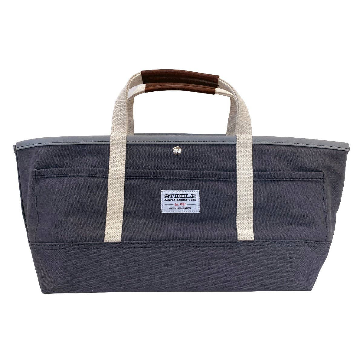 Garden Tote III - Olive Canvas