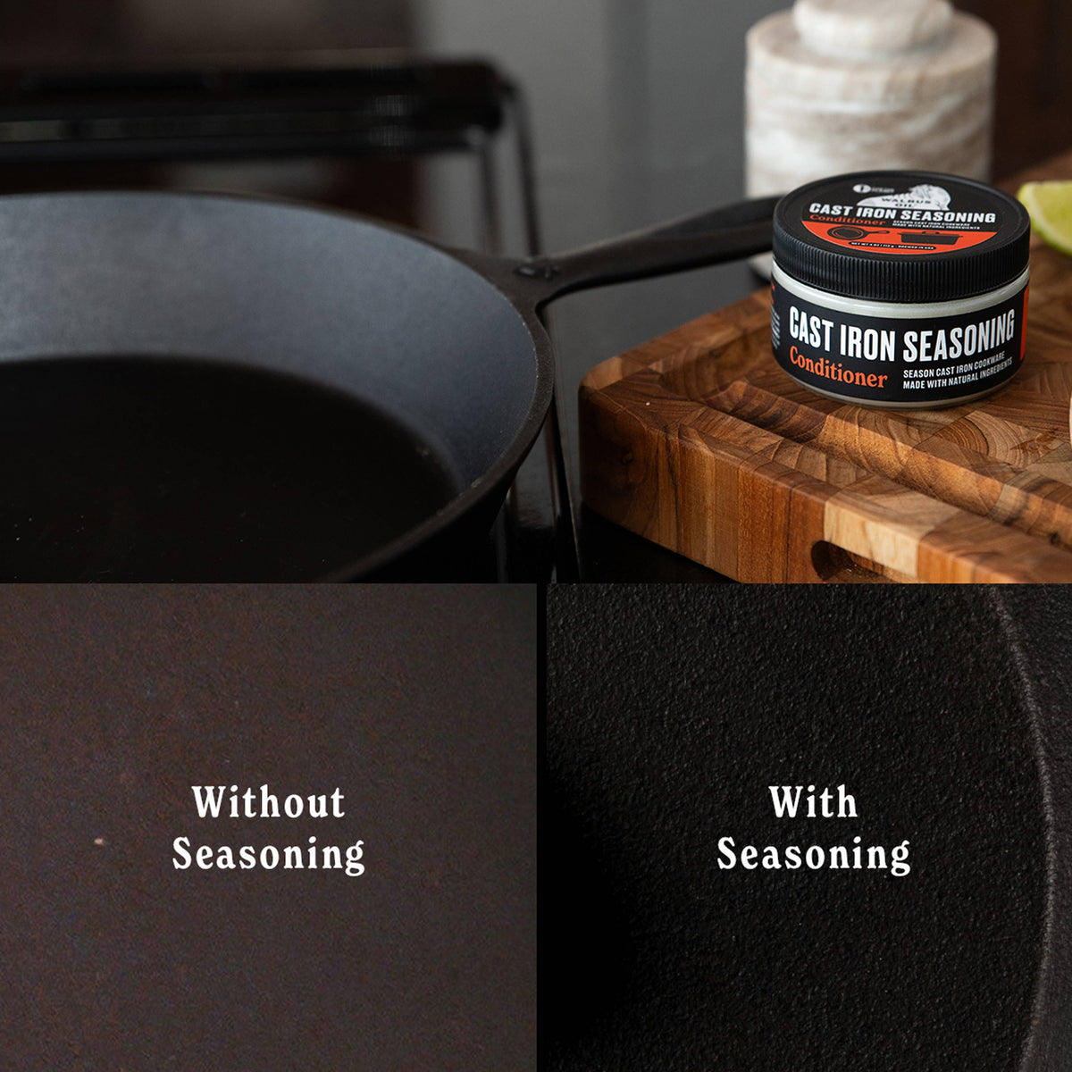 Walrus Oil Food Safe Cast Iron Seasoning