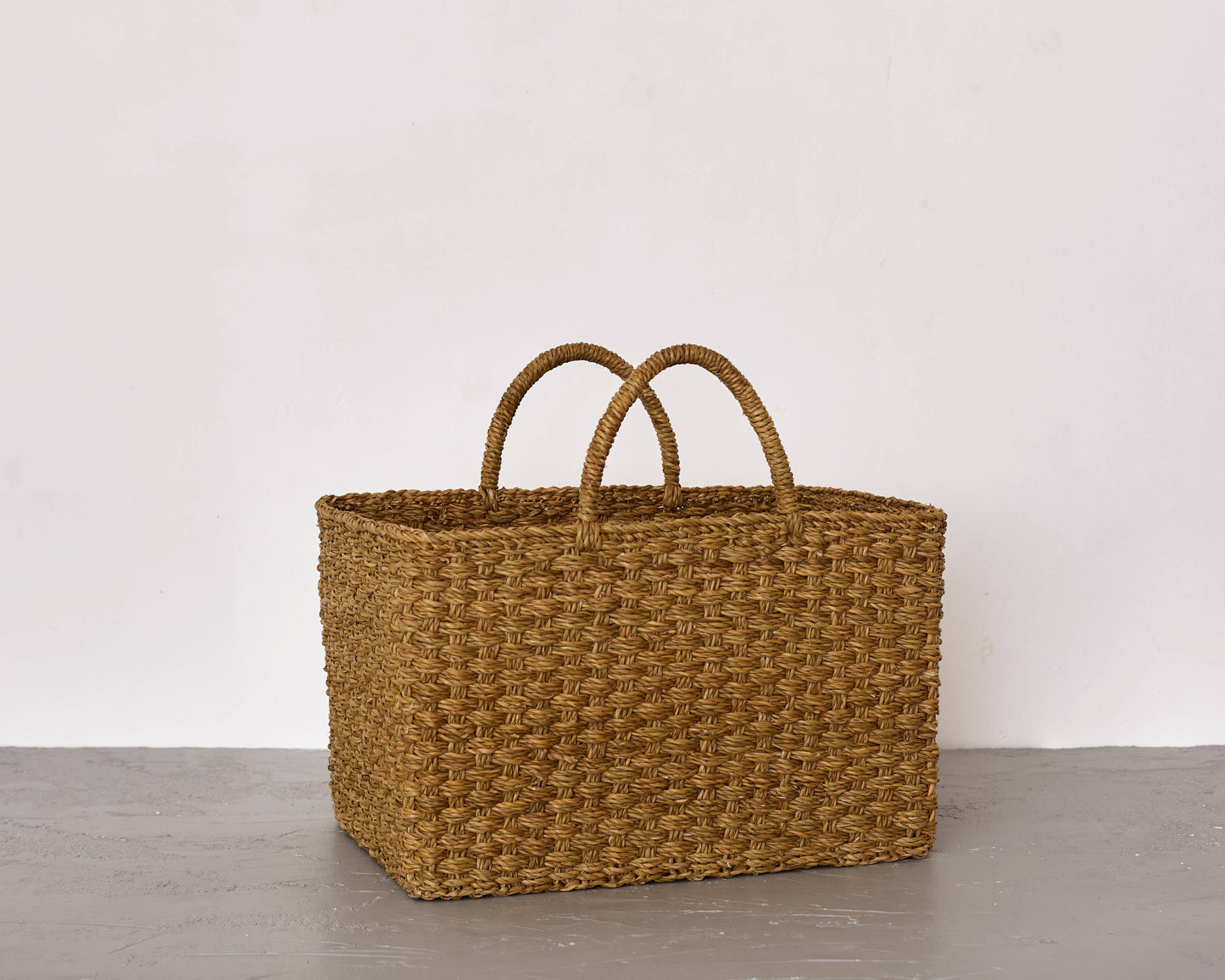 Rectangle  Gathering Basket, harvest, Chatai Weave, 3 sizes