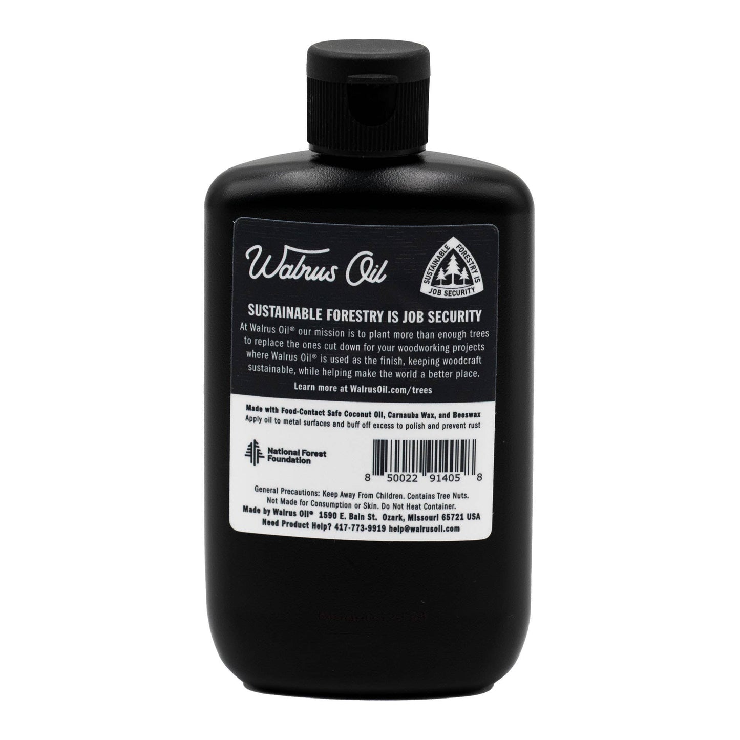 Walrus Oil Axe Oil - 4oz Axe and Metal Finish