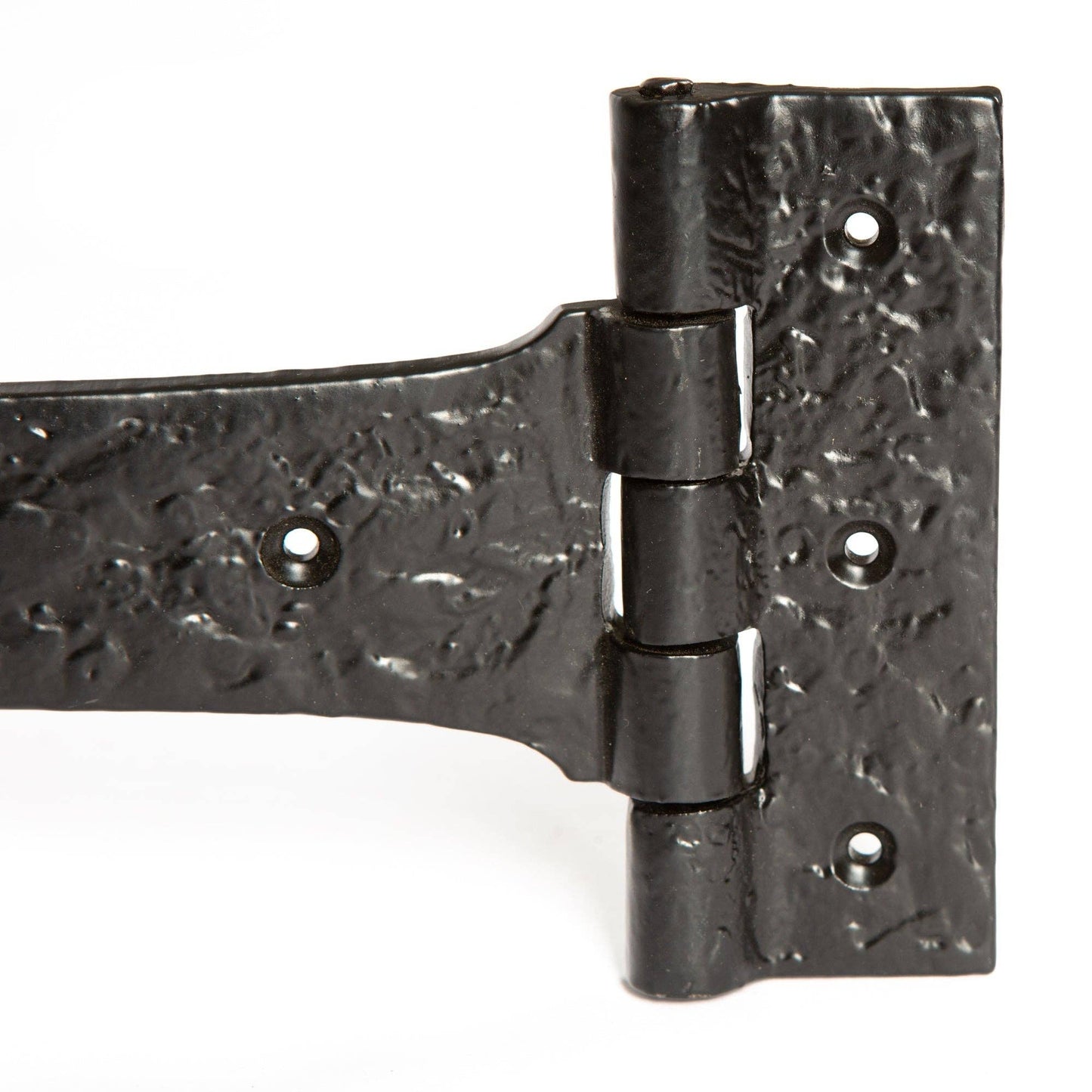 Black Traditional T-Hinge With Spade Point 16 Inch