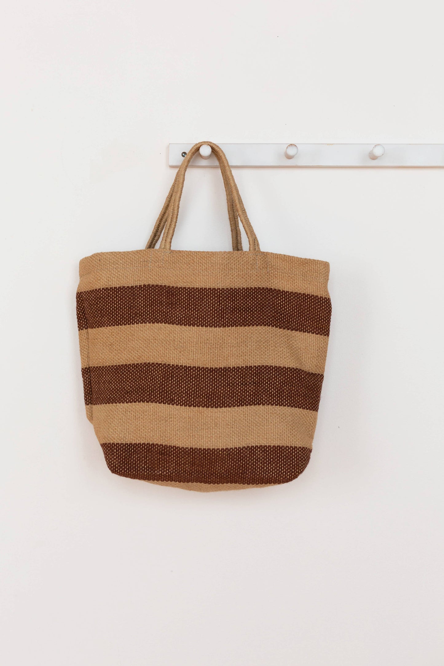 Reusable Jute Everyday Tote Bag Brooklyn Copper