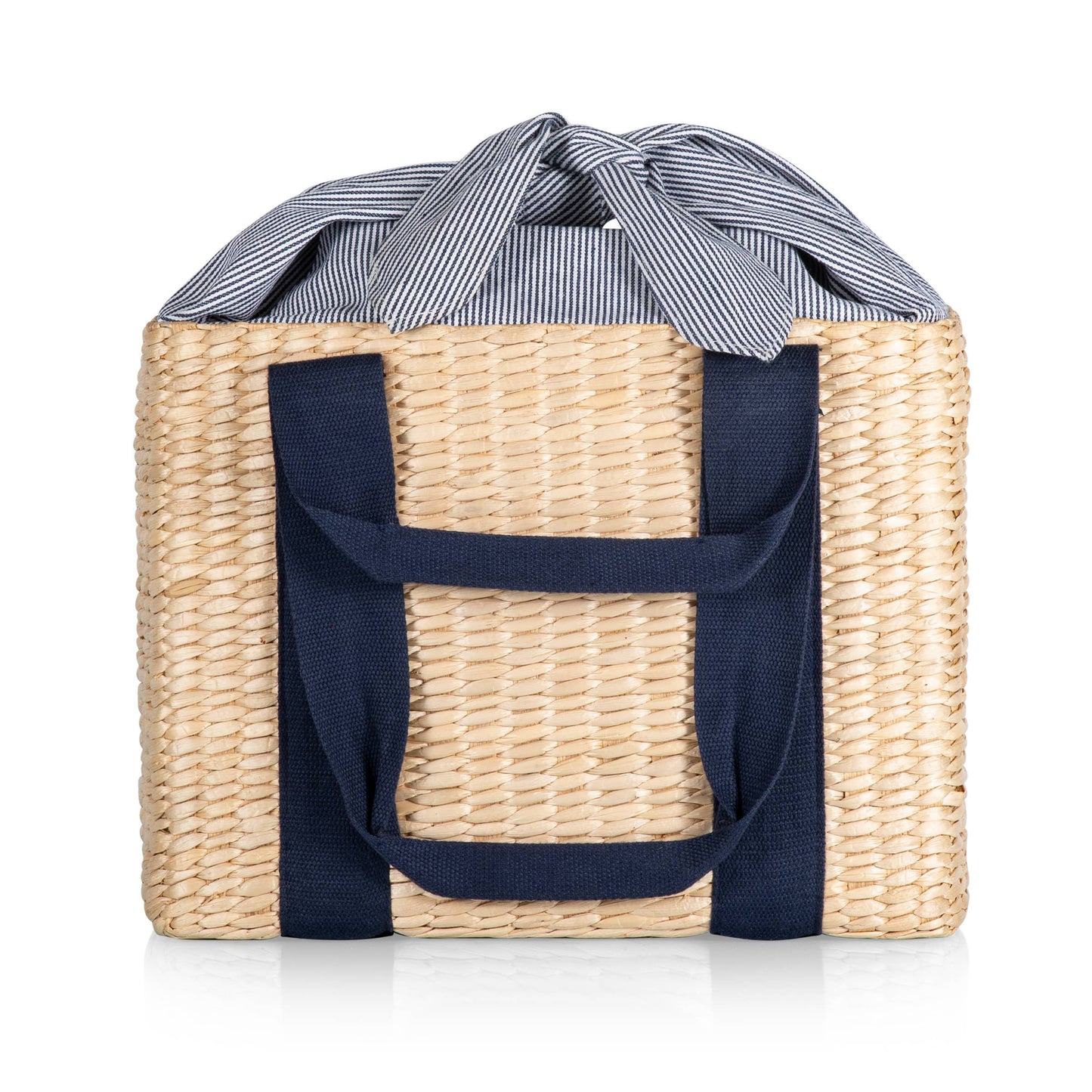 Parisian Picnic Basket - Seagrass With Classy Liner