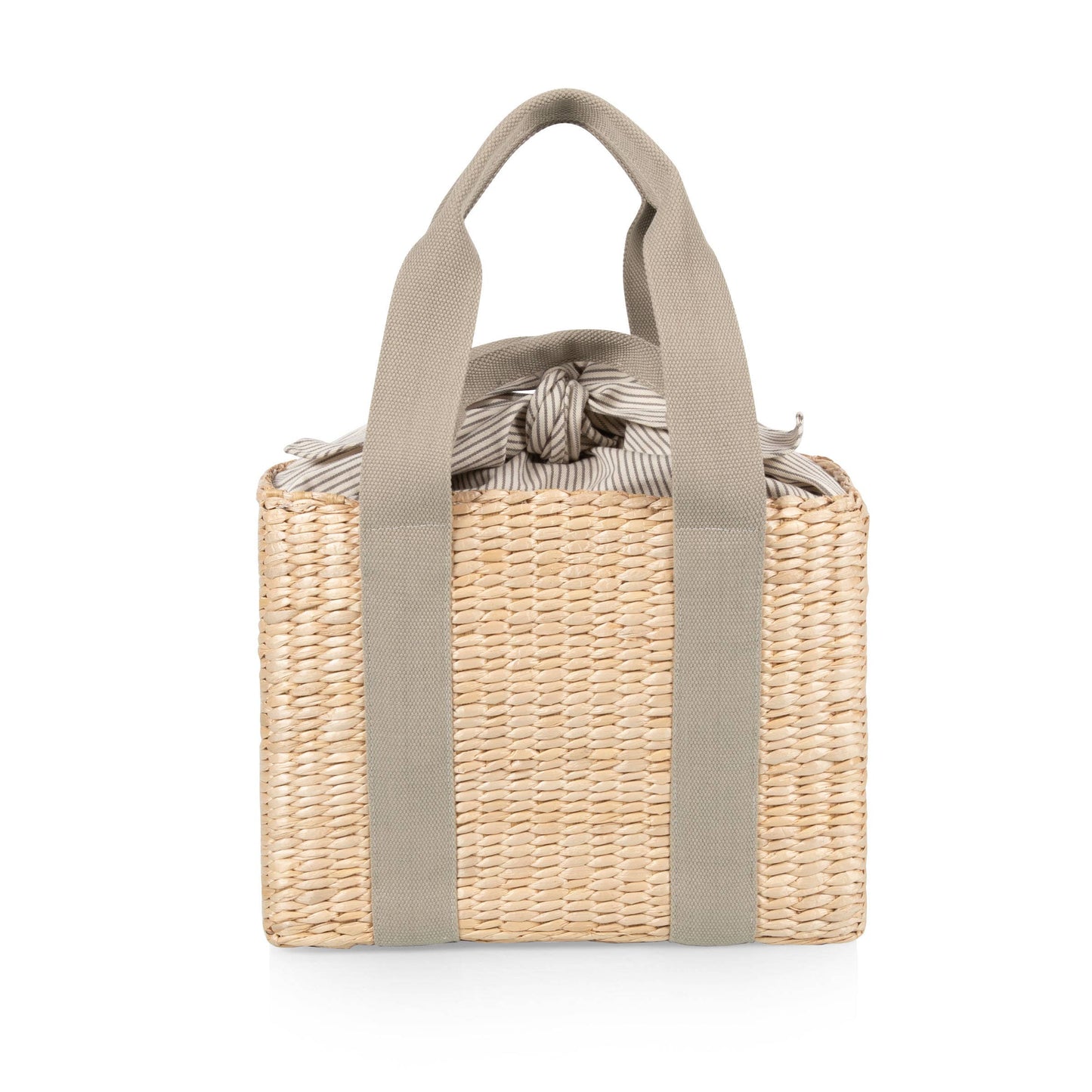Parisian Picnic Basket - Seagrass With Classy Liner